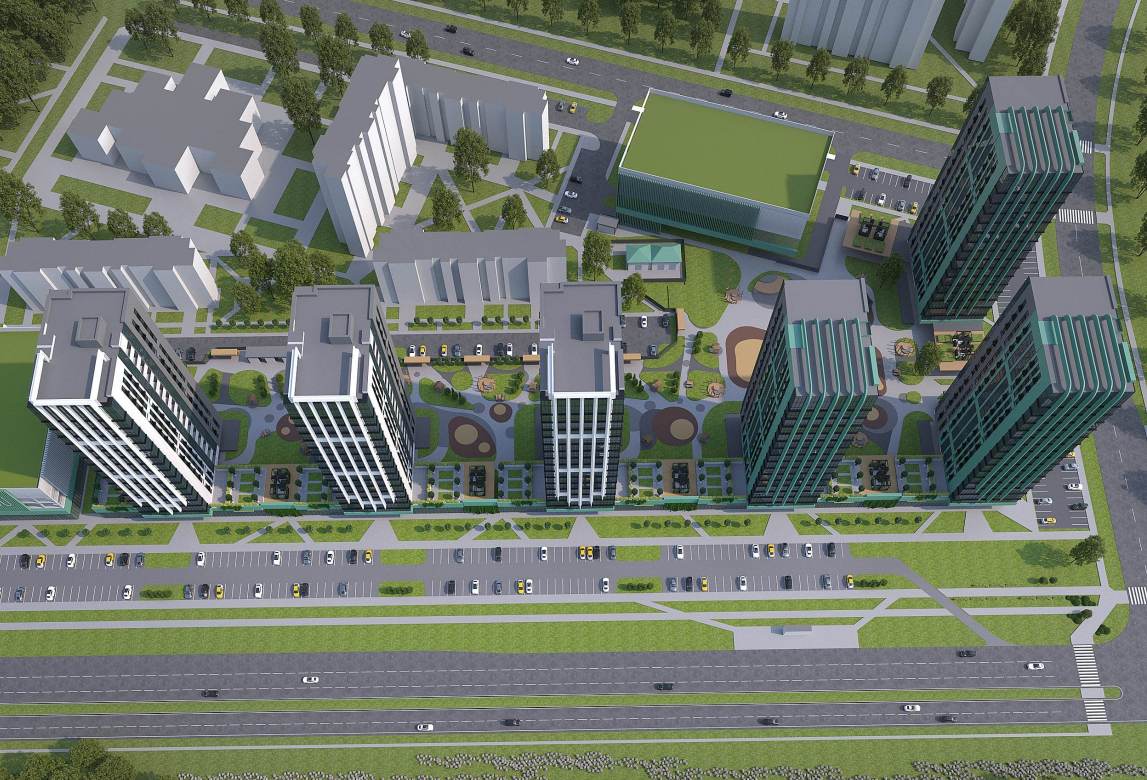 RIVER PARK — современный жилой комплекс у реки в Бресте RIVER PARK — это новый жилой комплекс бизнес-класса в Бресте, расположенный на Варшавском шоссе, рядом с отелем Hilton. Локация сочетает развитую инфраструктуру и уникальное природное окружение. Всего в 100 метрах — река и зелёный парк, а через мост — набережная Бреста с кафе, прогулочными зонами и культурными объектами.